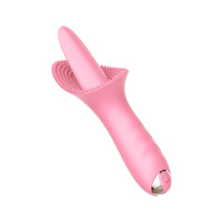 Vibrator Licking Tongue Sex Toy Pink - Model-227285