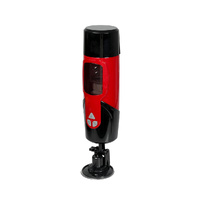 Masturbation Cup Vibrating Pocket Red - Model-26FD54