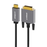 Tough Link 1.8m HDMI to DVI Cable