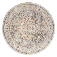Ornate Persian Vintage Rug - Grey - 80x300