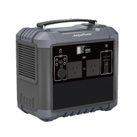 1000W Portable Power Station Battery Charger 716Wh LED Light
