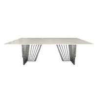Salina Black Dining Table -100cm x 200cm
