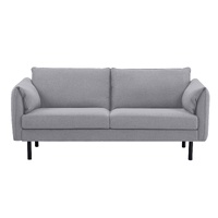 3 Seater Fabric Sofa Lounge Couch Grey