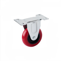 4 inch Heavy Duty Fixed Caster Casters Wheels Castor for Furniture and Workbench Cart