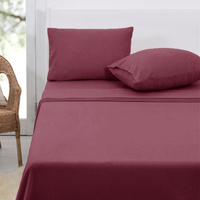 Polar Fleece Sheet Set King 36cm Wall with King Pillowcases Taupe