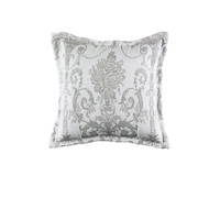 Olivia Grey Square Filled Cushion