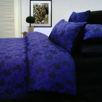 Accessorize Annabelle Grey Jacquard Quilt Cover Set Double