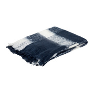 Navy and White