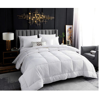 ultra warm winter weight down alternative quilt doona 800gsm queen