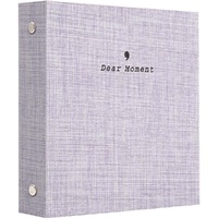 100 Pockets Mini Photo Album - Picture Case for Fujifilm Instax Film 7 8 9 11 12 25 40 50 70 90 Instant Camera & Name Card - Purple