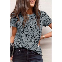 Azura Exchange Cheetah Print Short Sleeve T Shirt - 2XL