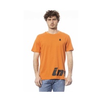 Invicta Men's Orange Cotton T-Shirt - XL