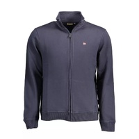 Napapijri Men's Blue Cotton Sweater - S
