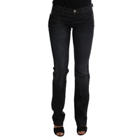 Costume National Women's Dark Blue Cotton Slim Fit Jeans - W26 US