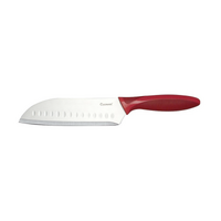 17.5cm Culinare Santoku Knife Chef Cutlery Stainless Steel Kitchen Cutting