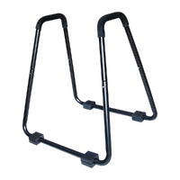 Heavy Duty Body Press Core Bars Push Up Home Gym Parallette Stand
