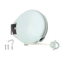 Retractable Clothesline Hang Clothes Line 20 Ft Retracts Automatically