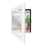 Kids Art Wood Frame Children Art Projects Display Hold 150 Pictures