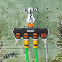 4-Way Water Distributor Garden Irrigation