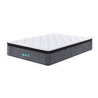 Mattress Double Euro Top Pocket Spring Motion Isolation CertiPUR-US Certified
