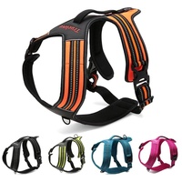 Heavy Duty Sports Dog Harness - Neon Yellow, S - Model-77B7A0