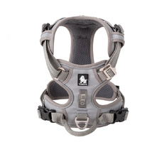 No Pull Explosion Proof Dog Harness - Grey, XL - Model-748E9E