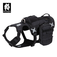 Whinhyepet Military Harness - Black, M - Model-57DFC5