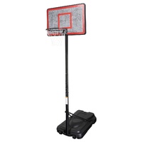 Height-Adjustable Basketball Hoop Backboard Portable Stand