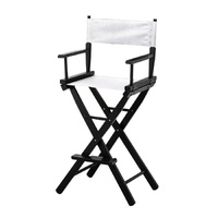 Sarantino Tall Directors Chair - White
