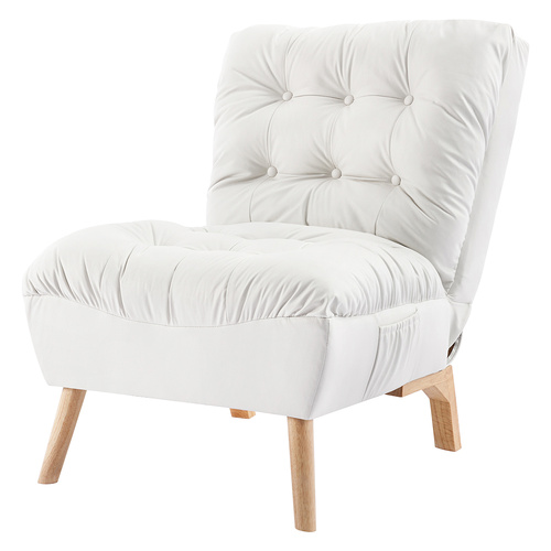 Lounge Accent Chair Sofa Recliner Cream - Model-EB3BE0