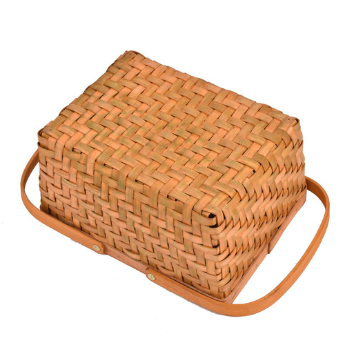 Picnic Basket Baskets Outdoor Deluxe - Model-03B89D