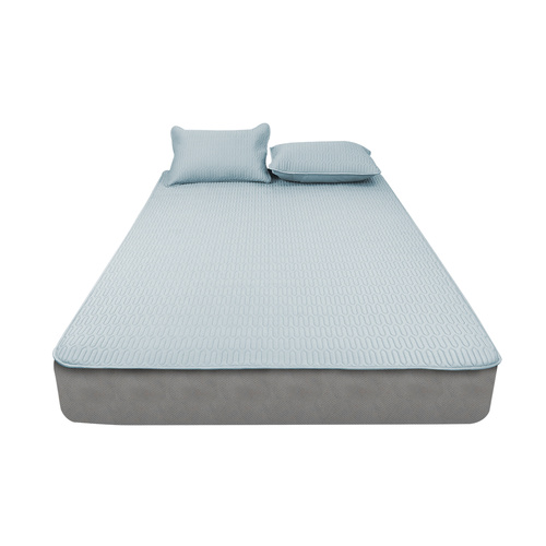 Latex Cooling Bed Sheet Set Fitted 3PCS Double - Model-CD7D94
