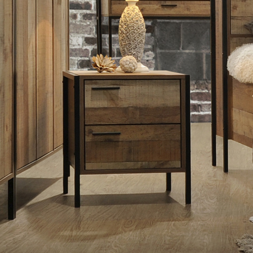 Mascot Bedside Table Oak
