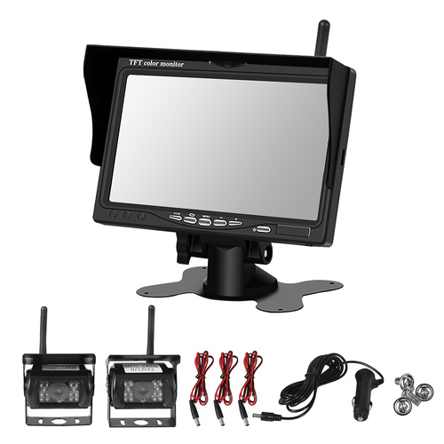 7" Wireless Rear View Monitor +2 WIFI - Model-4F46C2