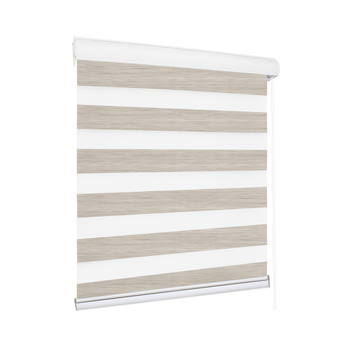 Blackout Zebra Roller Blind Curtains 60x210 Beige - Model-58C5BF