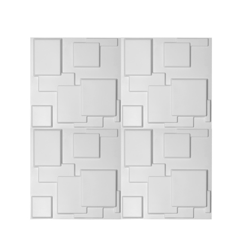 12Pcs 3D Wall Panels 50x50cm DIY Waterproof - Model-13CE25