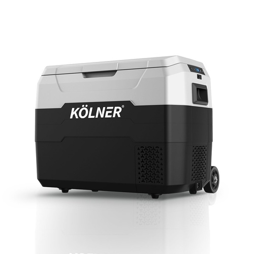Kolner Portable Fridge Cooler Freezer Refrigerator w/ Trolley