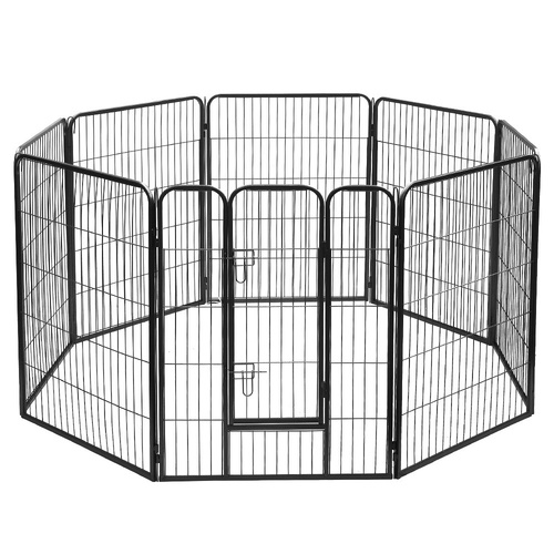 Pet Playpen Dog Playpen 8 Panel Puppy Enclosure Fence Cage