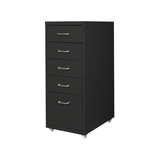 5 Drawers Portable Cabinet Rack Storage Steel Stackable Organiser Stand