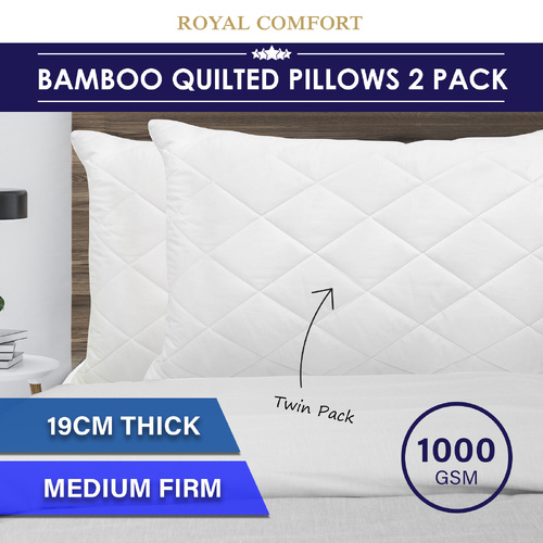 Luxury - Bamboo Quilted Pillow