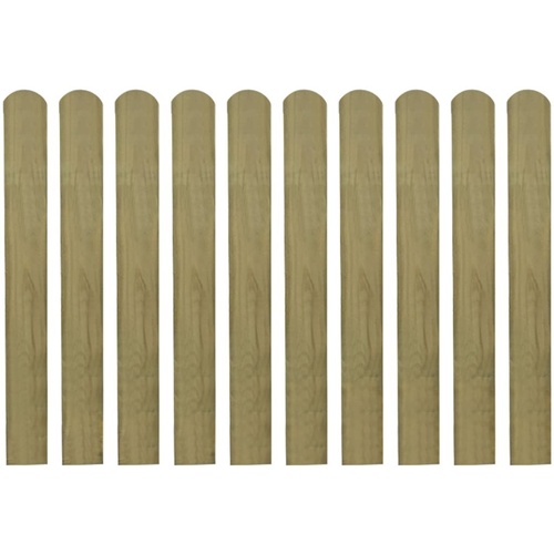Impregnated Fence Slats Wood