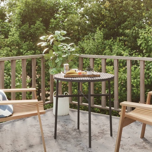 Tea Table 45 cm Poly Rattan