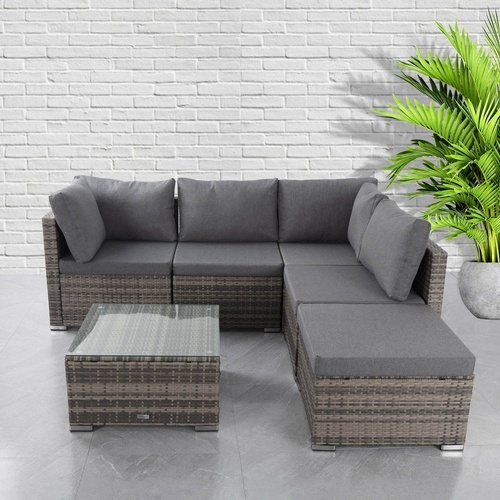 Ottoman-Style Outdoor Lounge Set