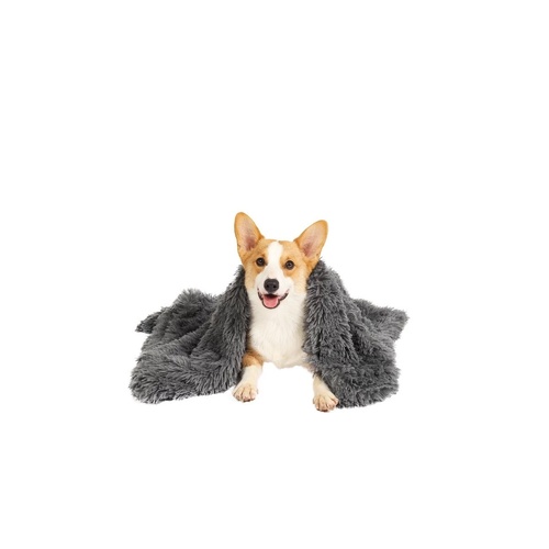 Pet Blanket Dog Cat Rug Puppy Kitten Calming Plush Soft Warmth Fleece