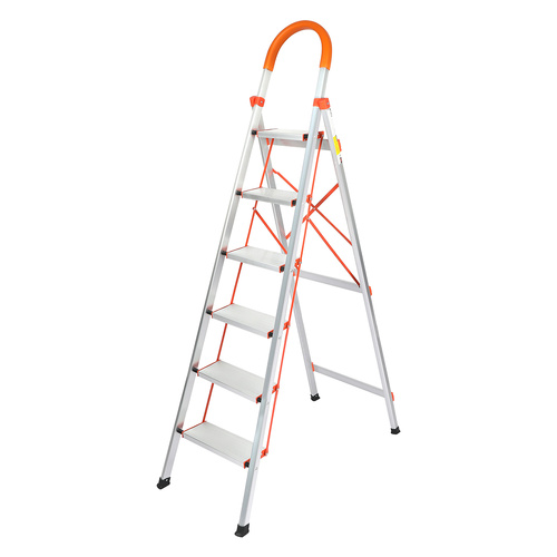6 Step Ladder Folding Aluminium - Model-8C769C