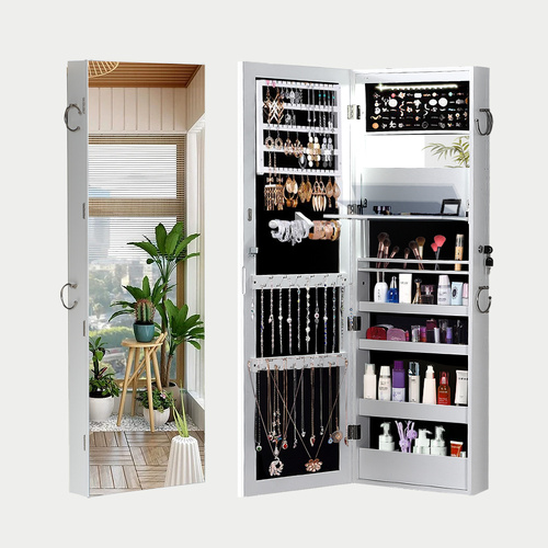 Mirror Jewellery Cabinet Jewelry - Model-1813AA
