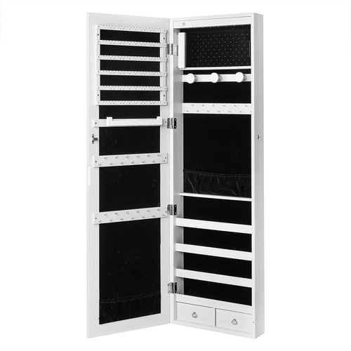 Mirror Jewellery Cabinet LED - Model-8D4BC8