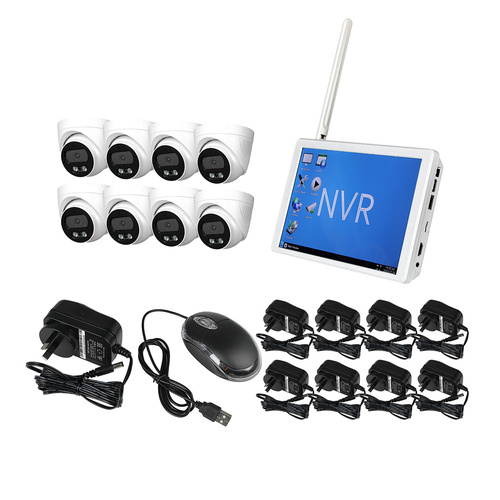 Wireless Security Camera System Set Round - Model-794F8B