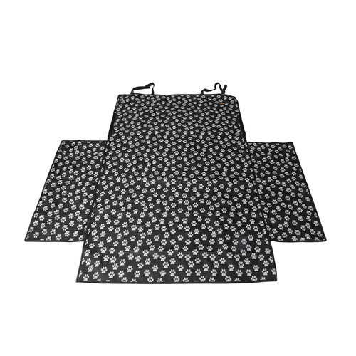 Pet Boot Car Seat Cover Hammock Black - Model-0DA7AB