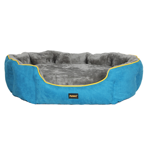 Electric Pet Heater Bed Heated L Blue Large - Model-C99974